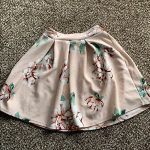 Charlotte Russe floral skirt